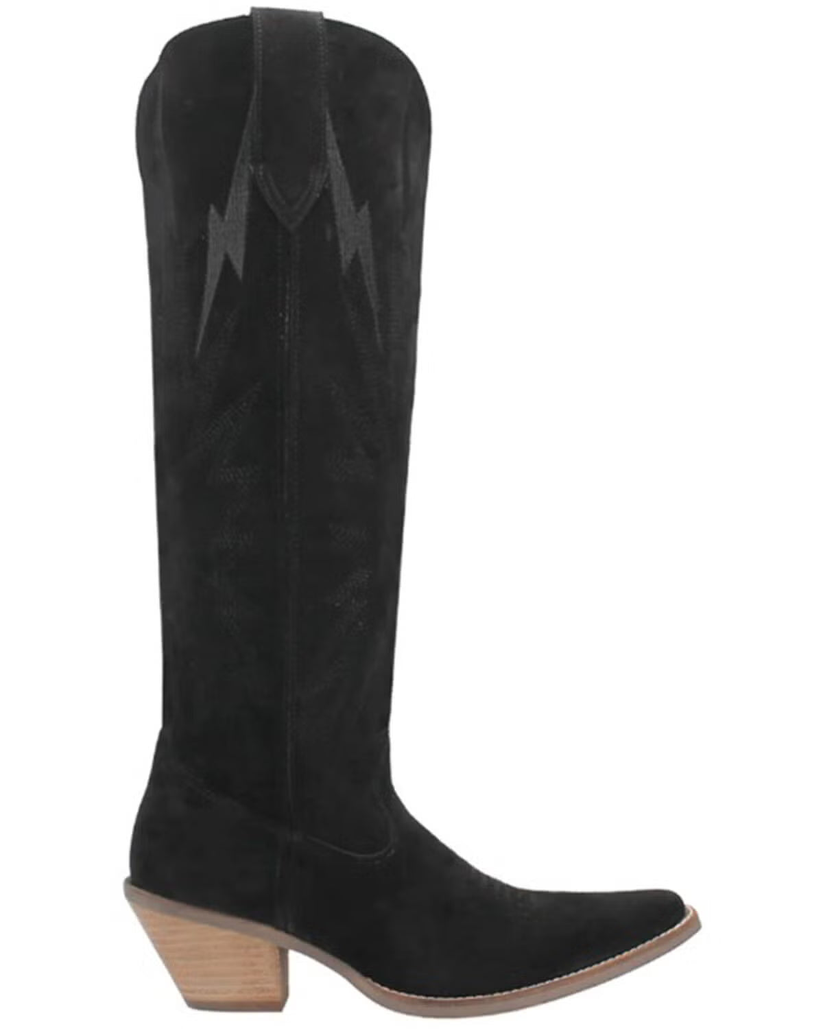 Thunder Road Leather Boot in Black