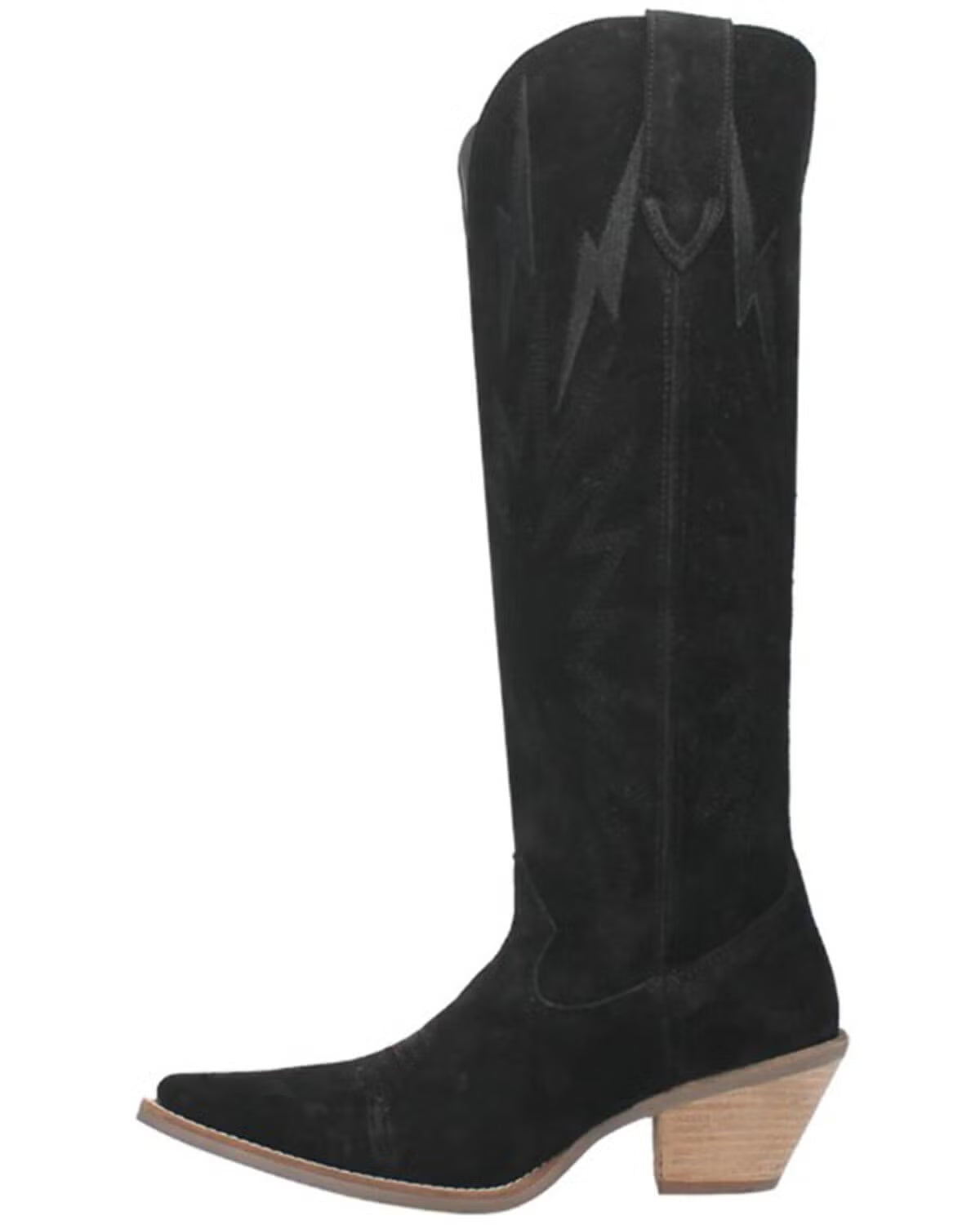 Thunder Road Leather Boot in Black