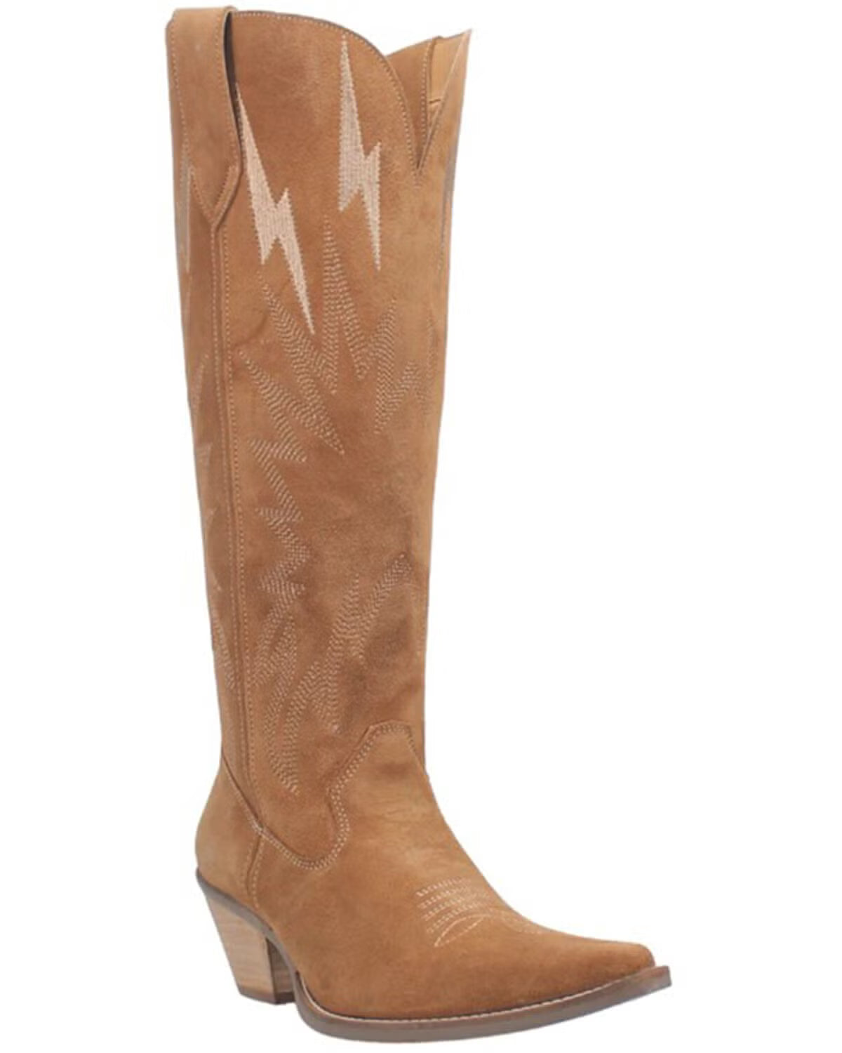 Dingo Thunder Road Leather Boot in Camel