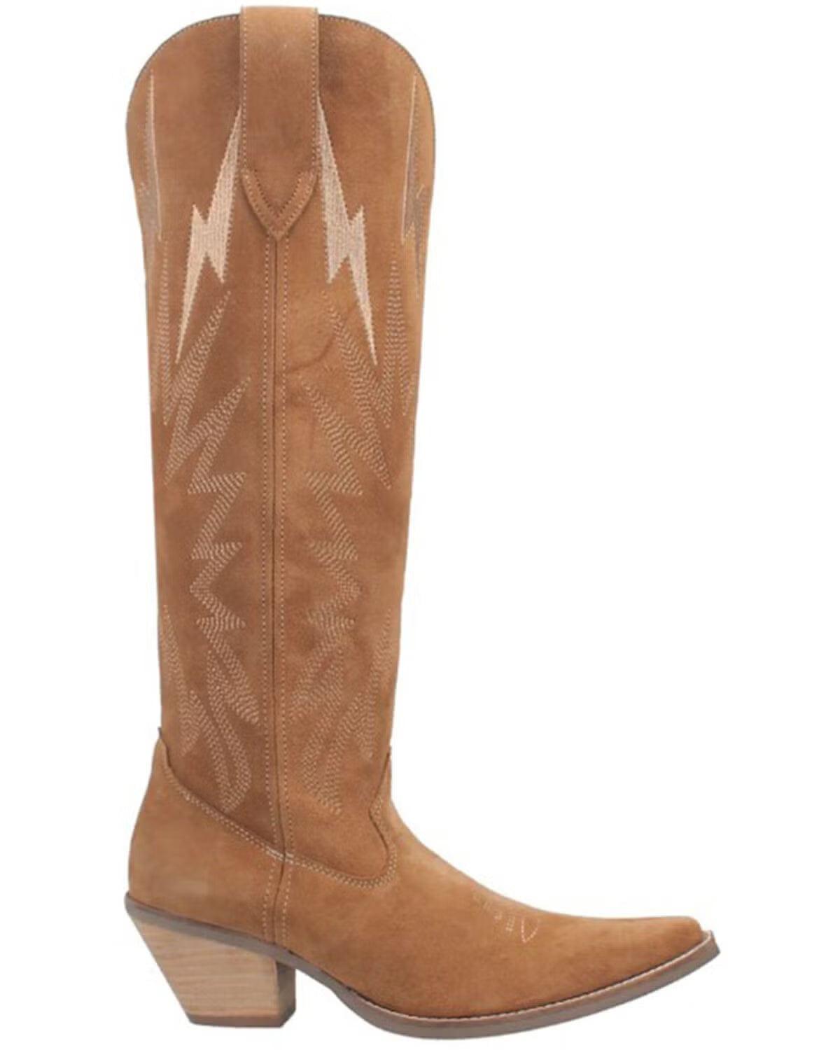 Dingo Thunder Road Leather Boot in Camel