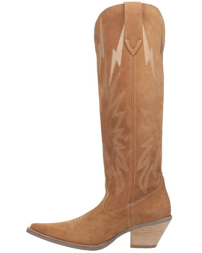 Dingo Thunder Road Leather Boot in Camel