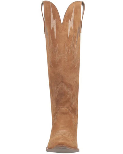 Dingo Thunder Road Leather Boot in Camel