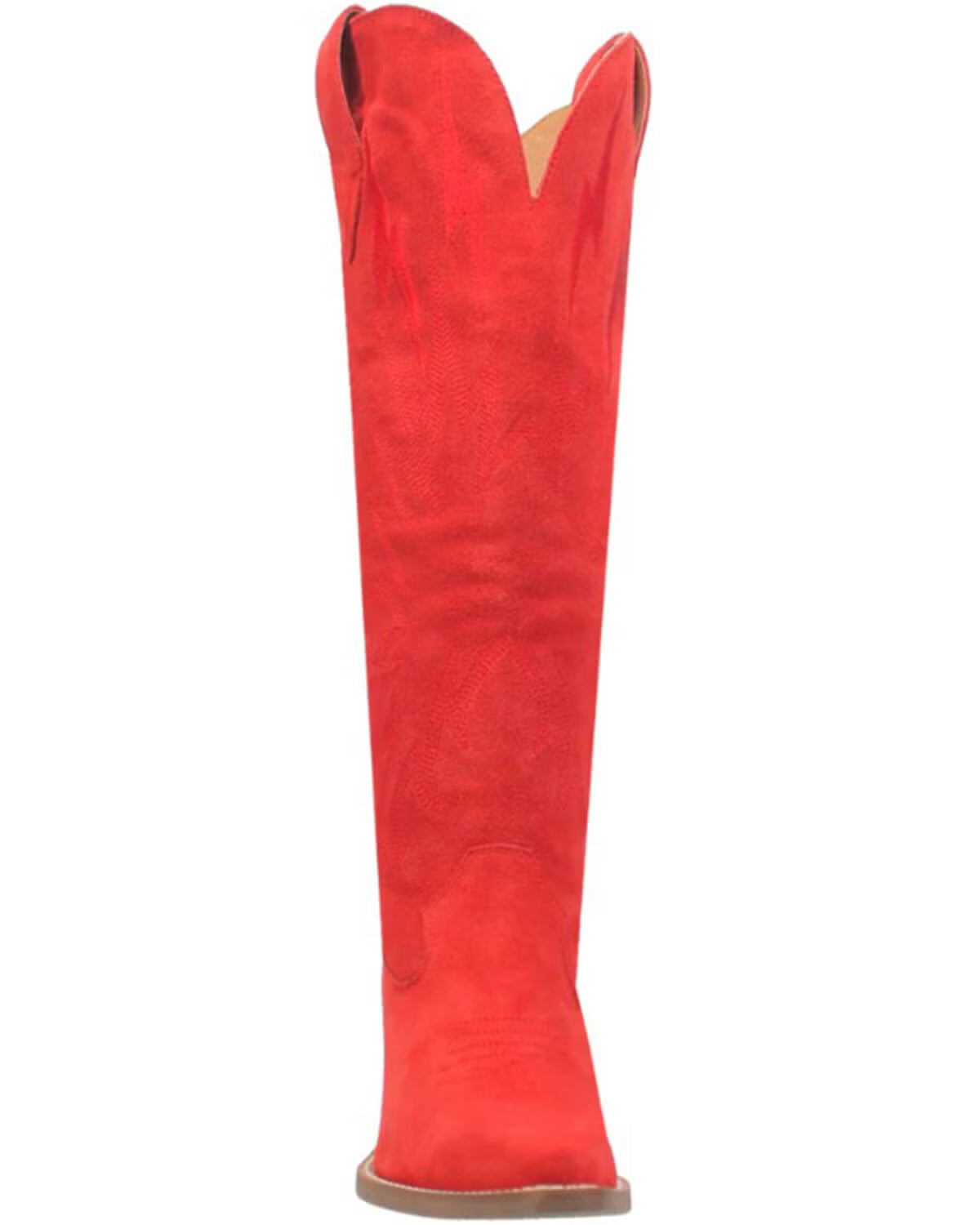 Dingo Thunder Road Leather Boot in Red