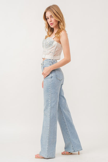 NEW!! "Iconic" Jeans in Light Wash