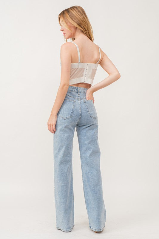 NEW!! "Iconic" Jeans in Light Wash