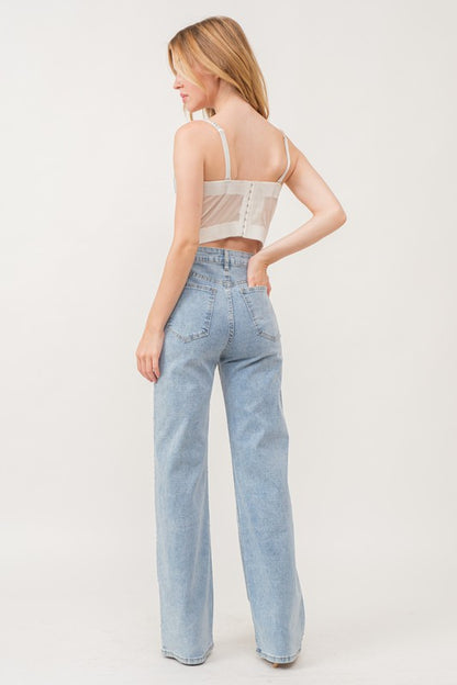 NEW!! "Iconic" Jeans in Light Wash