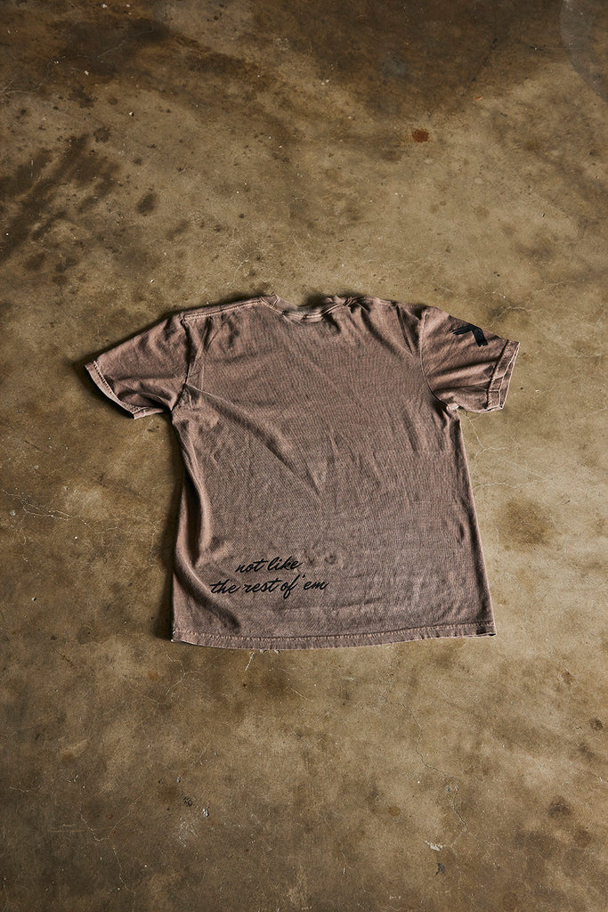 NEW!! Horseman Short Sleeve Tee in Brown by DARLIN' Brand