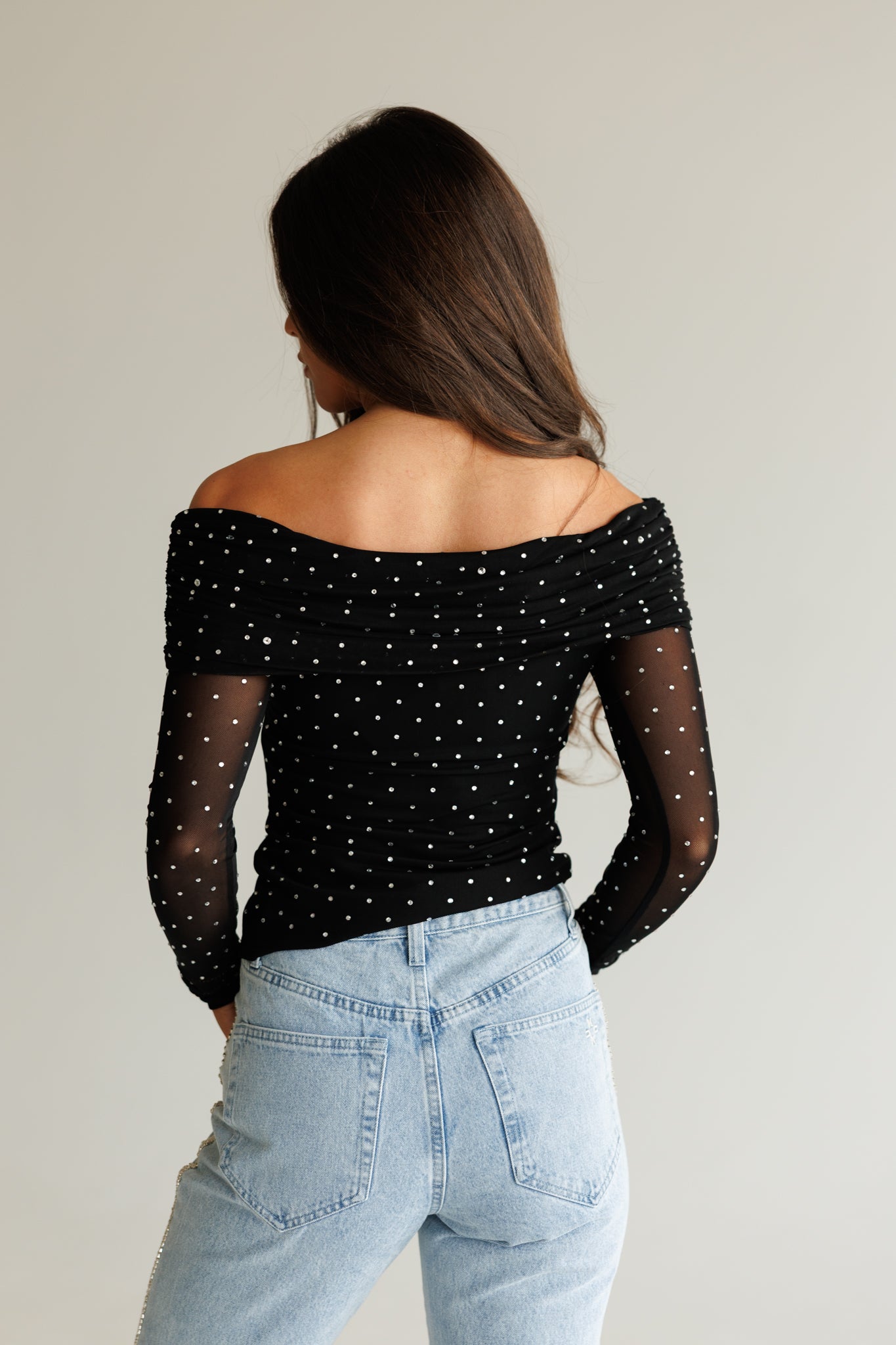 NEW!! Evening Glam Off The Shoulder Top