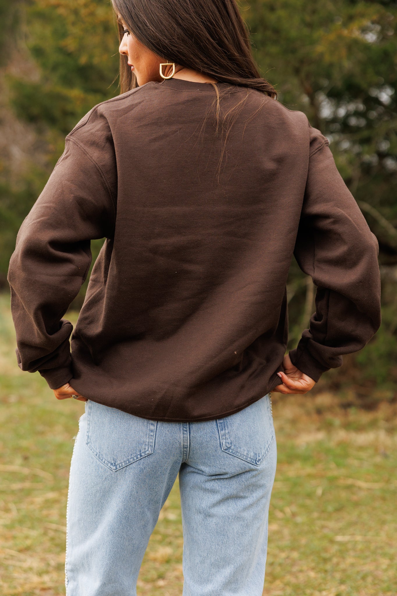 NEW!! Espresso Martini Social Club Sweatshirt in Brown