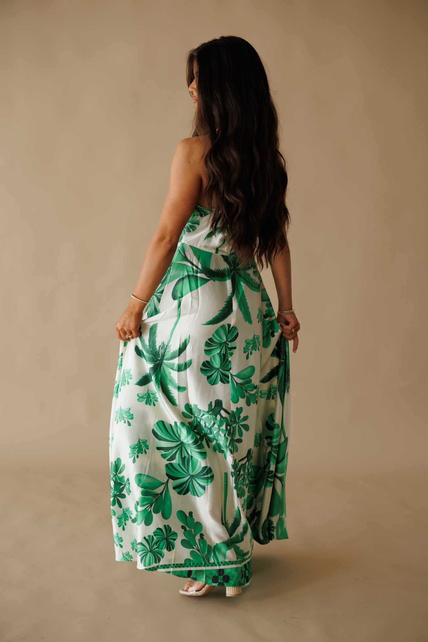 The "Newport" Halter Maxi Dress