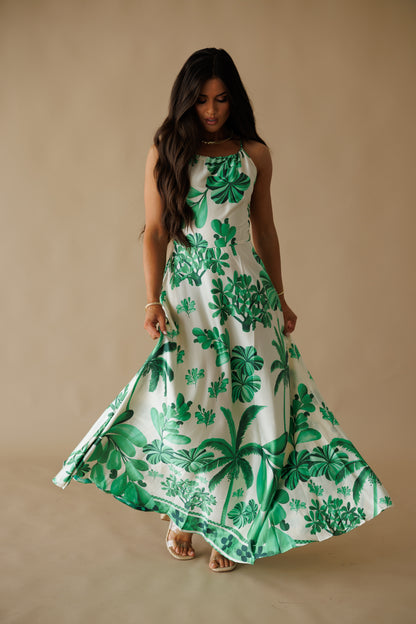 The "Newport" Halter Maxi Dress
