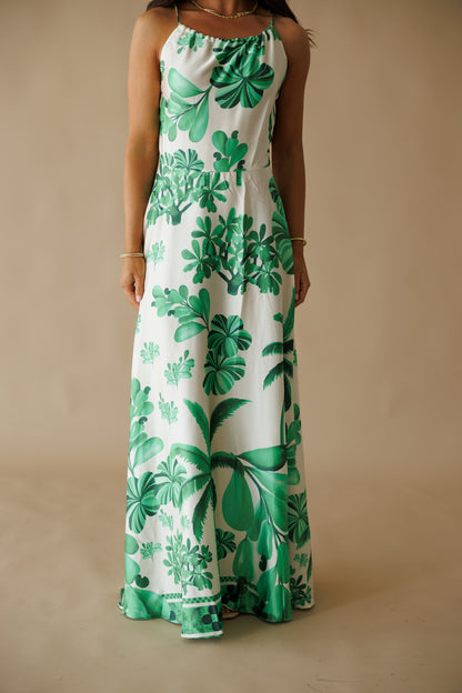 The "Newport" Halter Maxi Dress