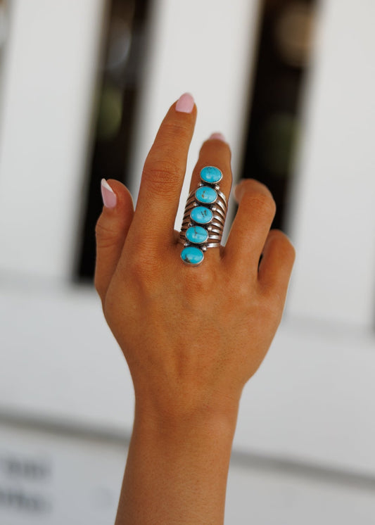 "Durango" Kingman Turquoise Ring