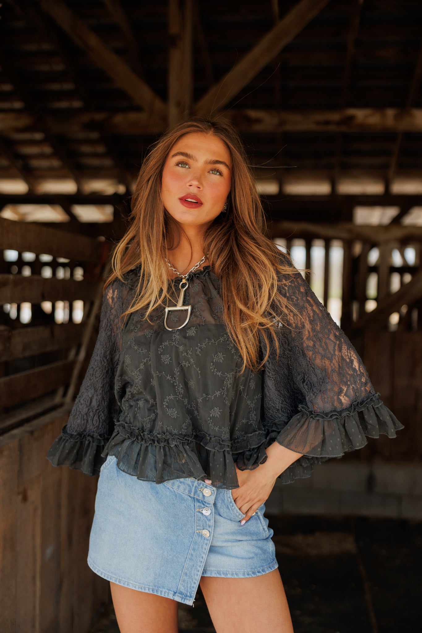 Carly Cape Top