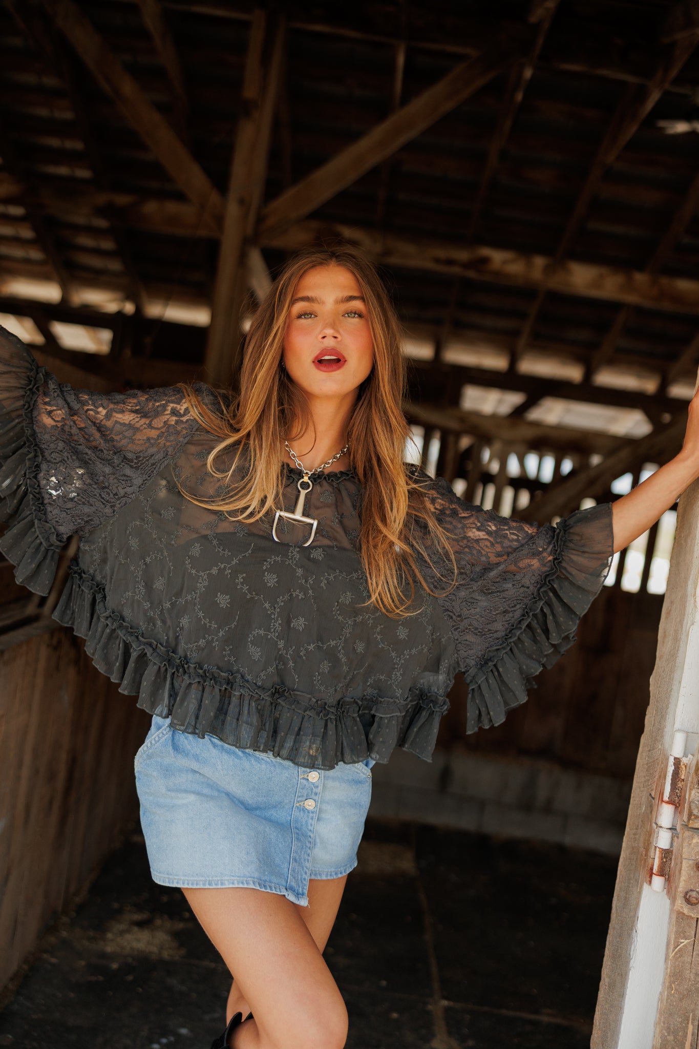 Carly Cape Top