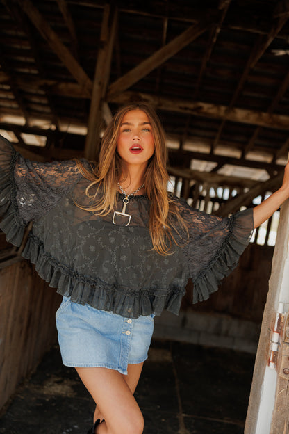 Carly Cape Top