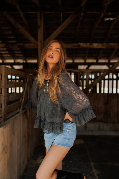 Carly Cape Top