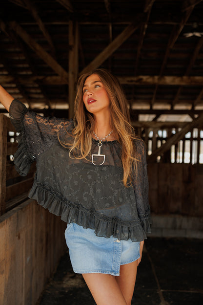 Carly Cape Top