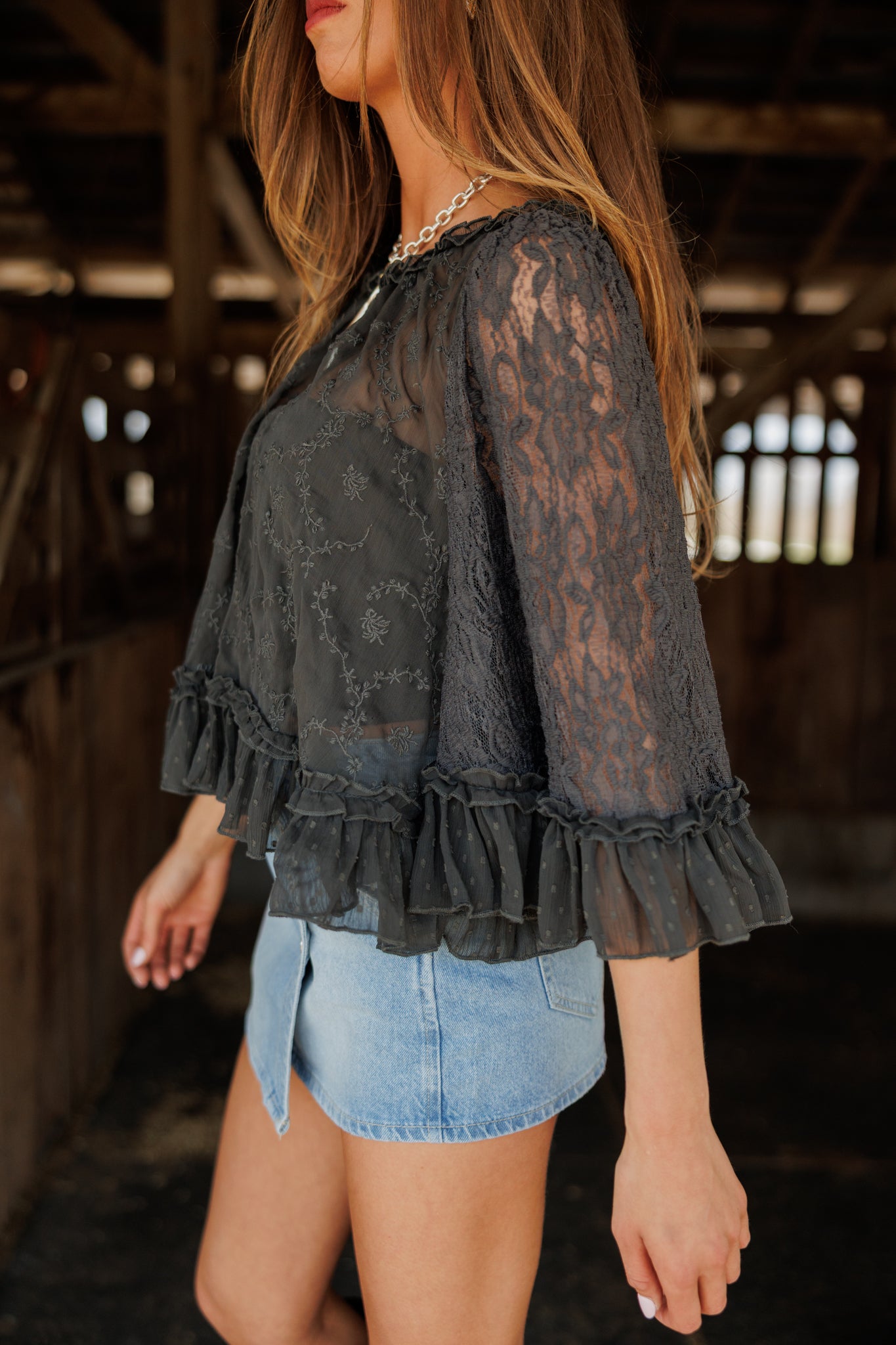 Carly Cape Top