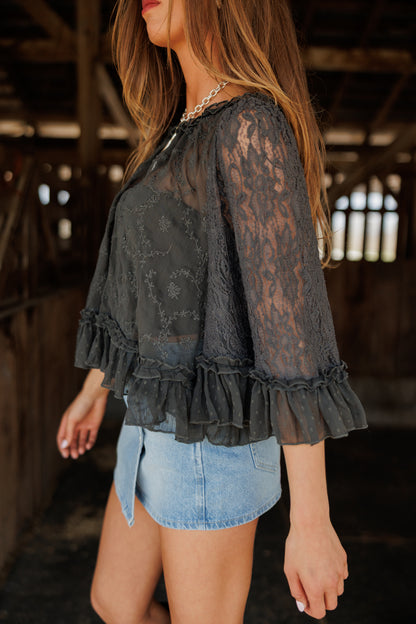 Carly Cape Top