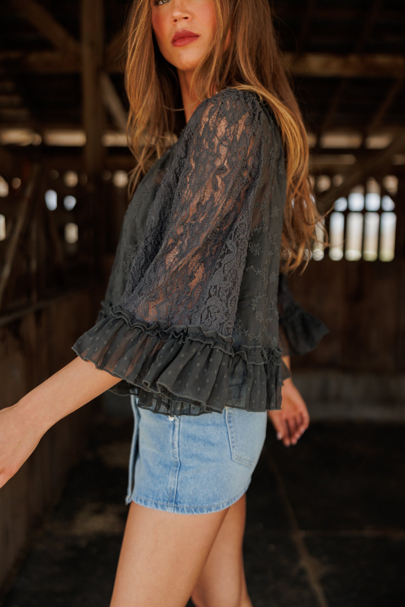 Carly Cape Top