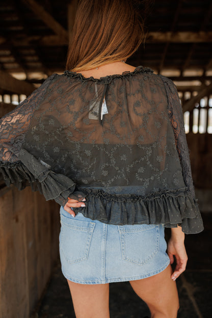 Carly Cape Top