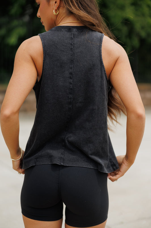 "Essentials" Tank in Black