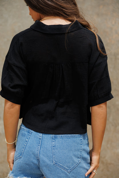"Jessie" Top in Black