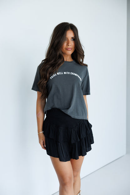Pairs Well With Champagne® Cropped Tee