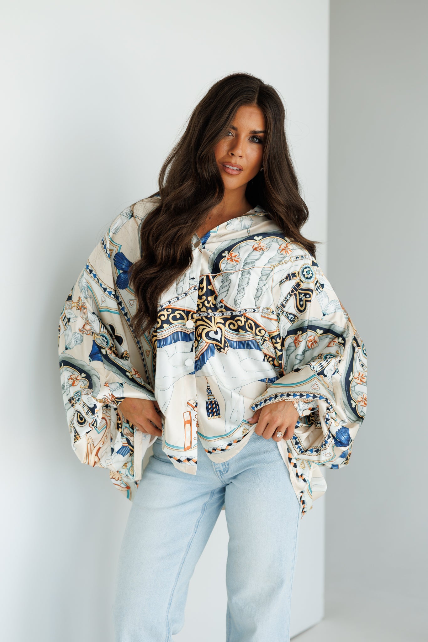 Jewels Satin Top
