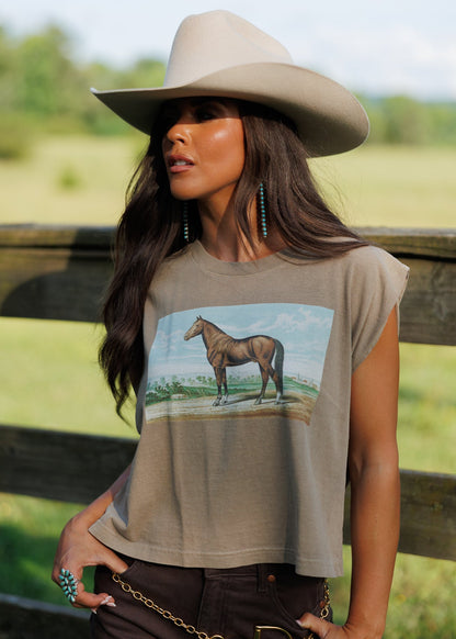 Equestrian Muscle Tee