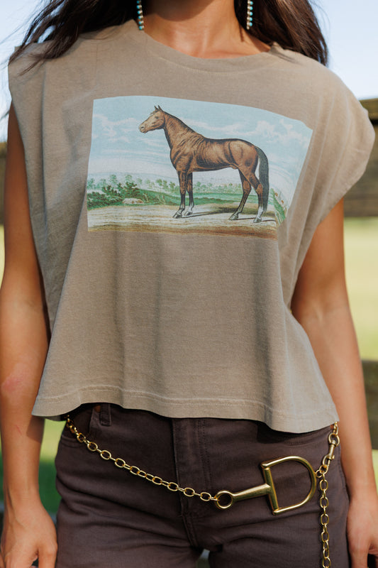 Equestrian Muscle Tee