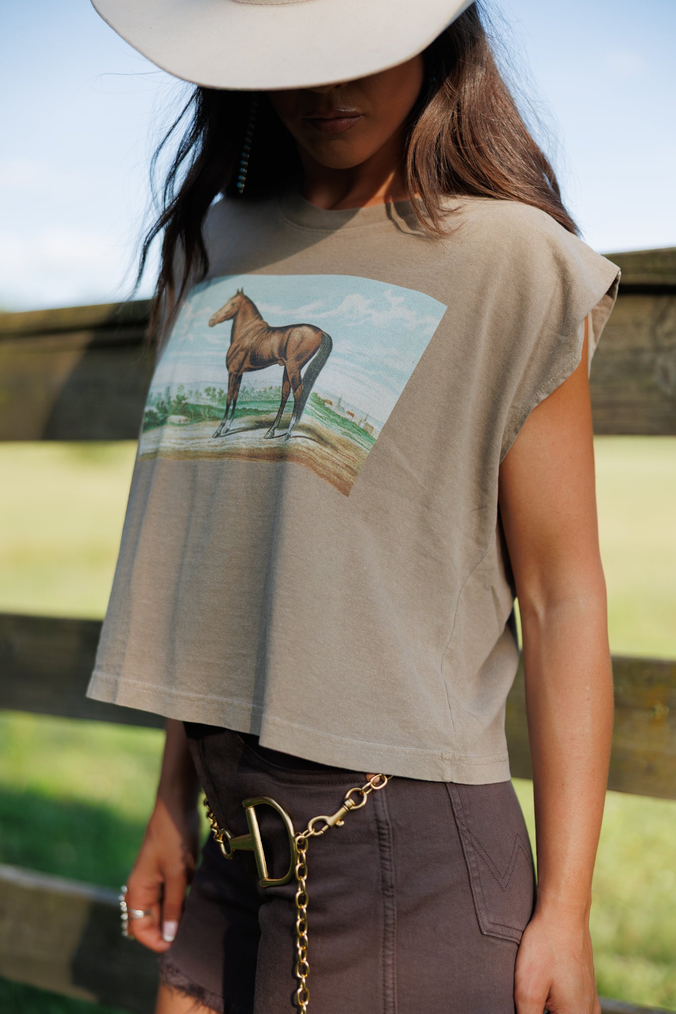 Equestrian Muscle Tee