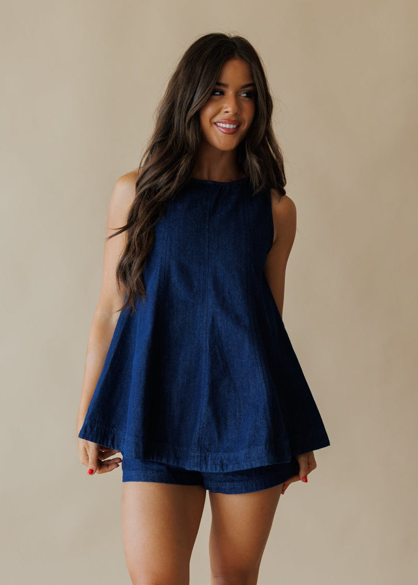 Desert Muse Denim Set Dark Wash