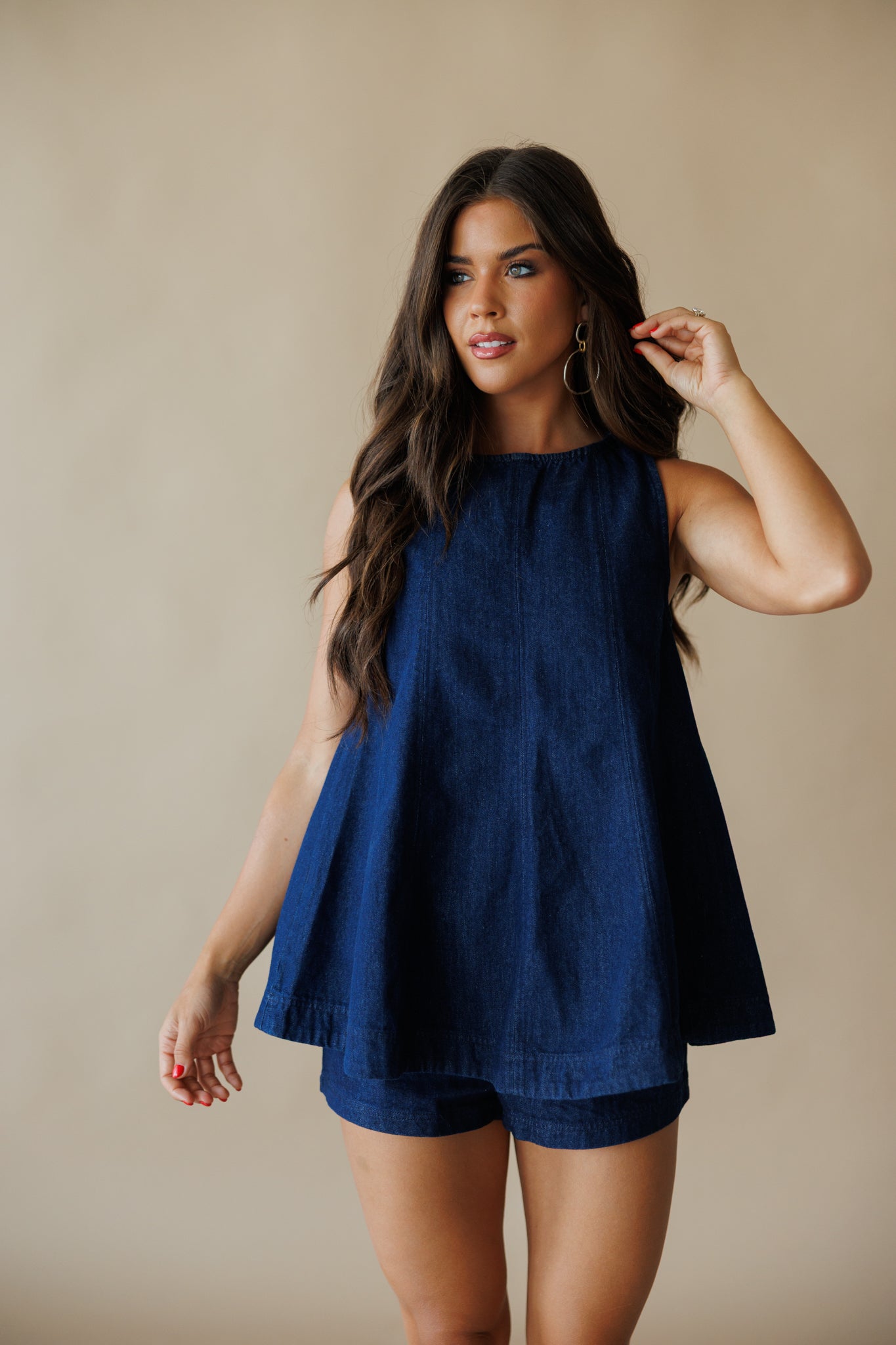 Desert Muse Denim Set in Dark Wash