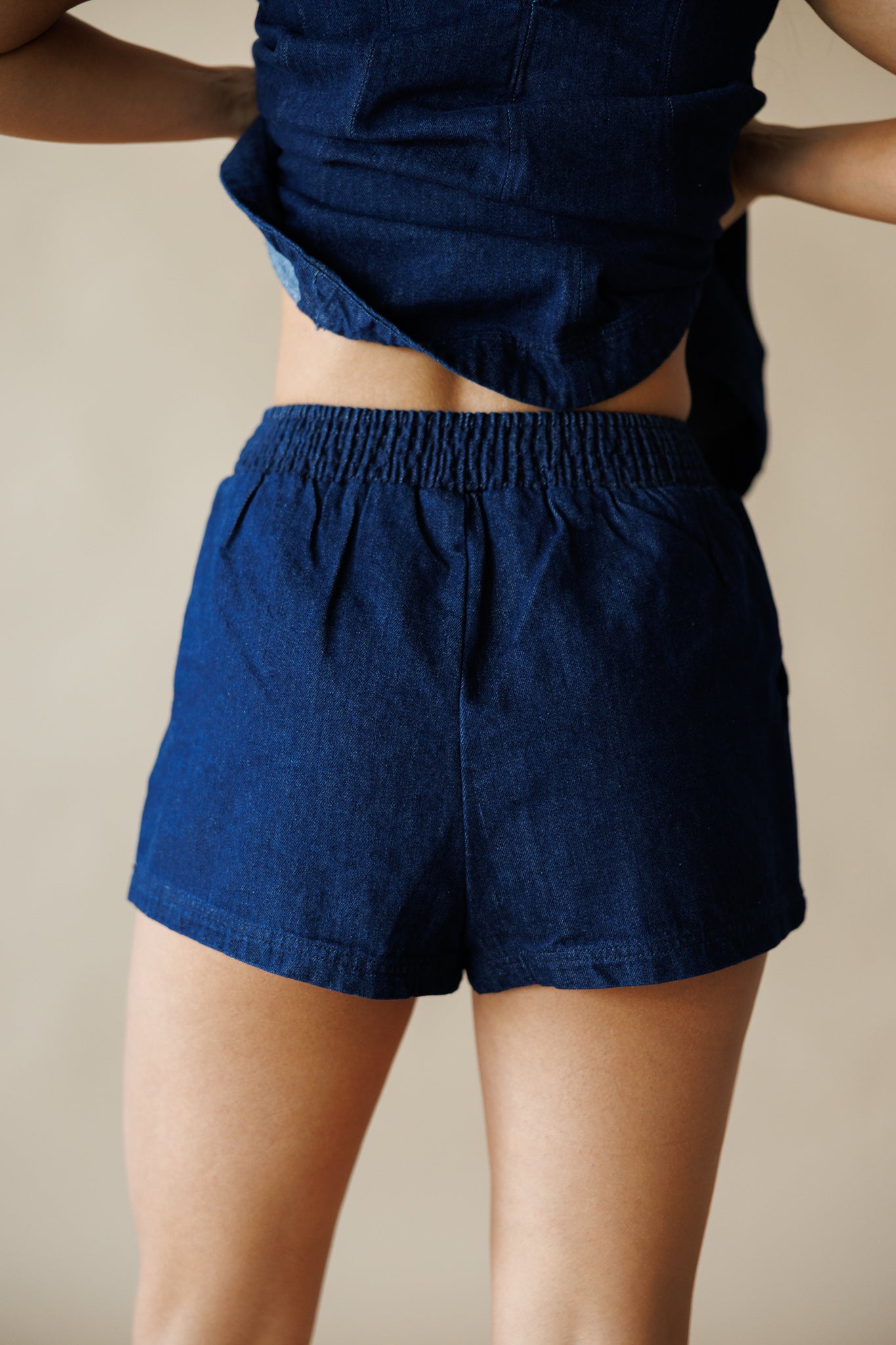 Desert Muse Denim Set in Dark Wash