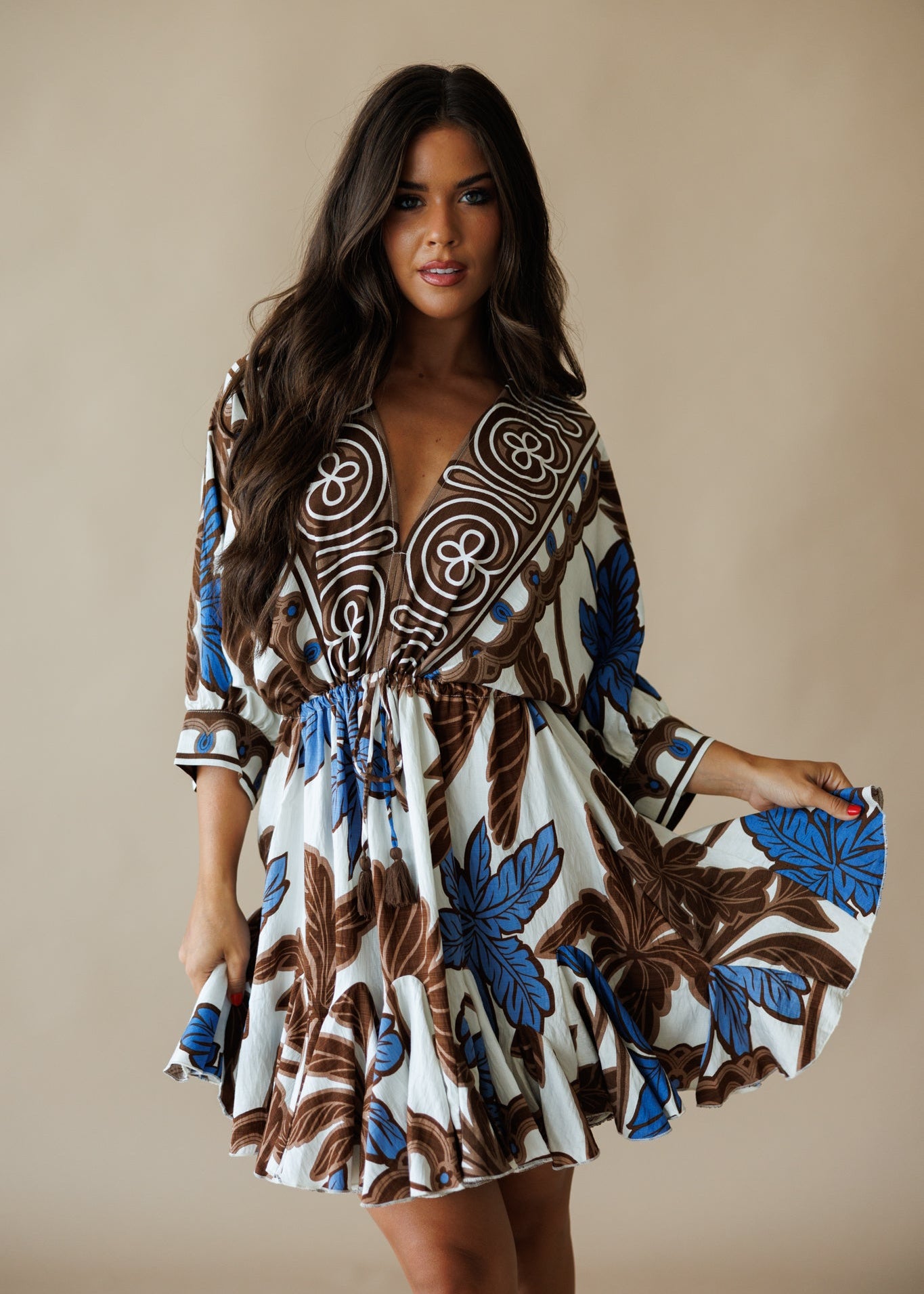 "Palma" Tassel Mini Dress