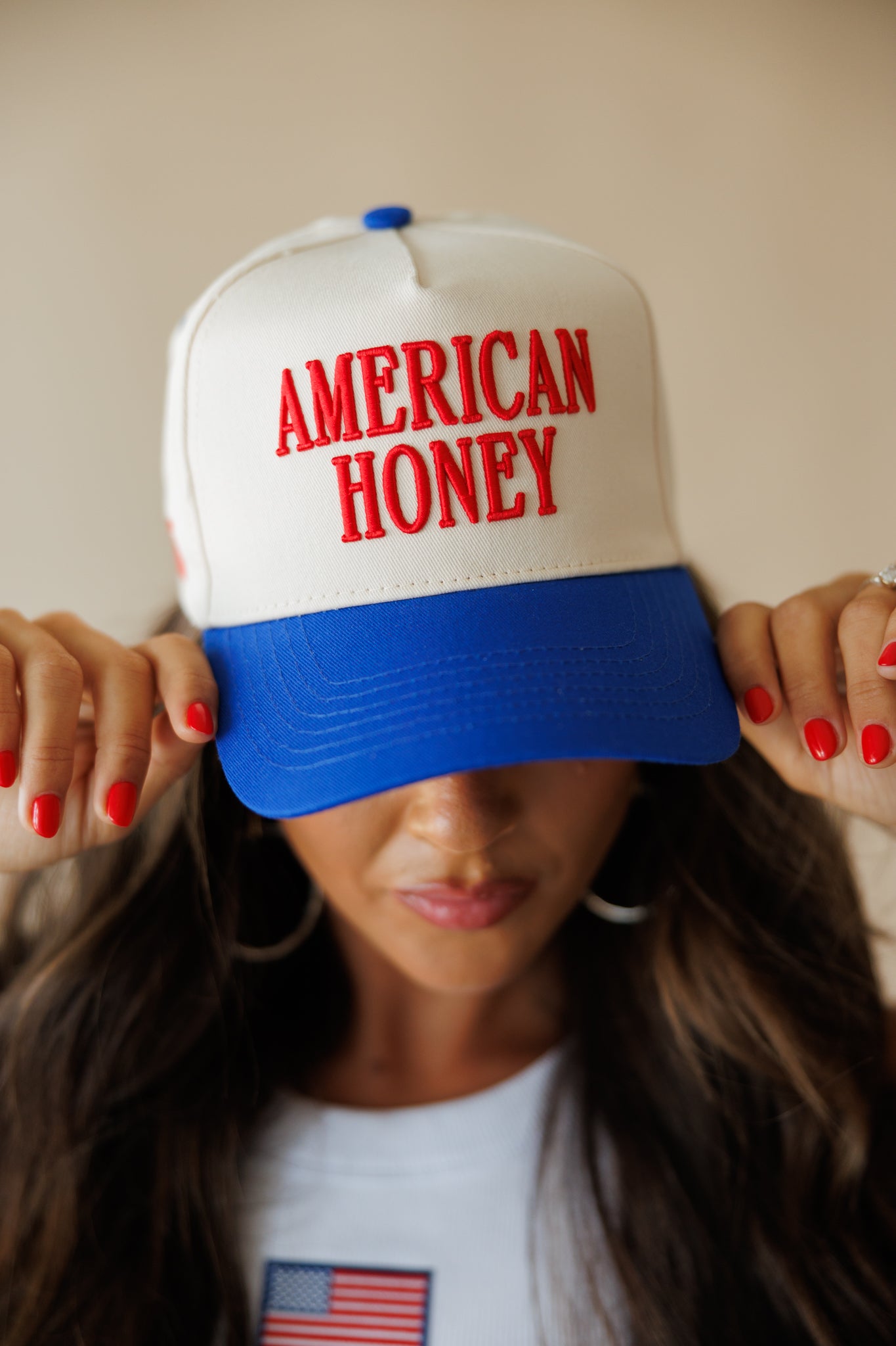American Honey Embroidered Trucker Hat