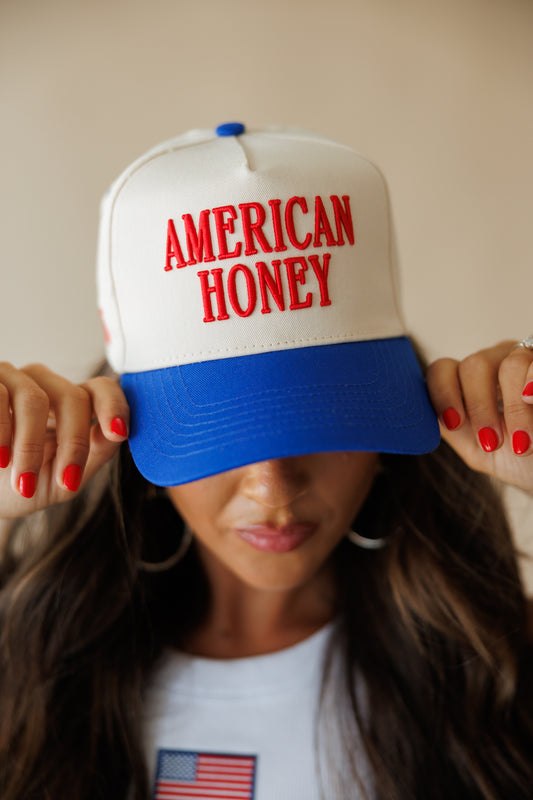 American Honey Embroidered Trucker Hat