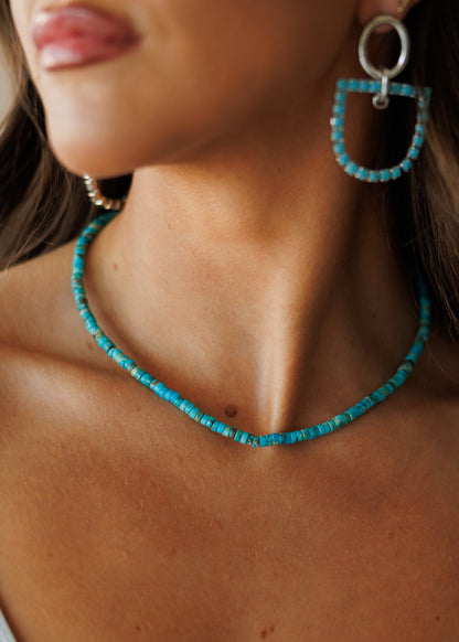 Turquoise Beaded Necklace
