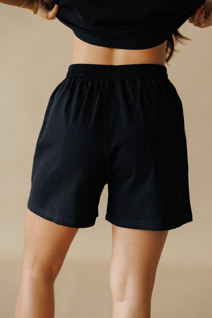 Summer Days Rhinestone Set in Black