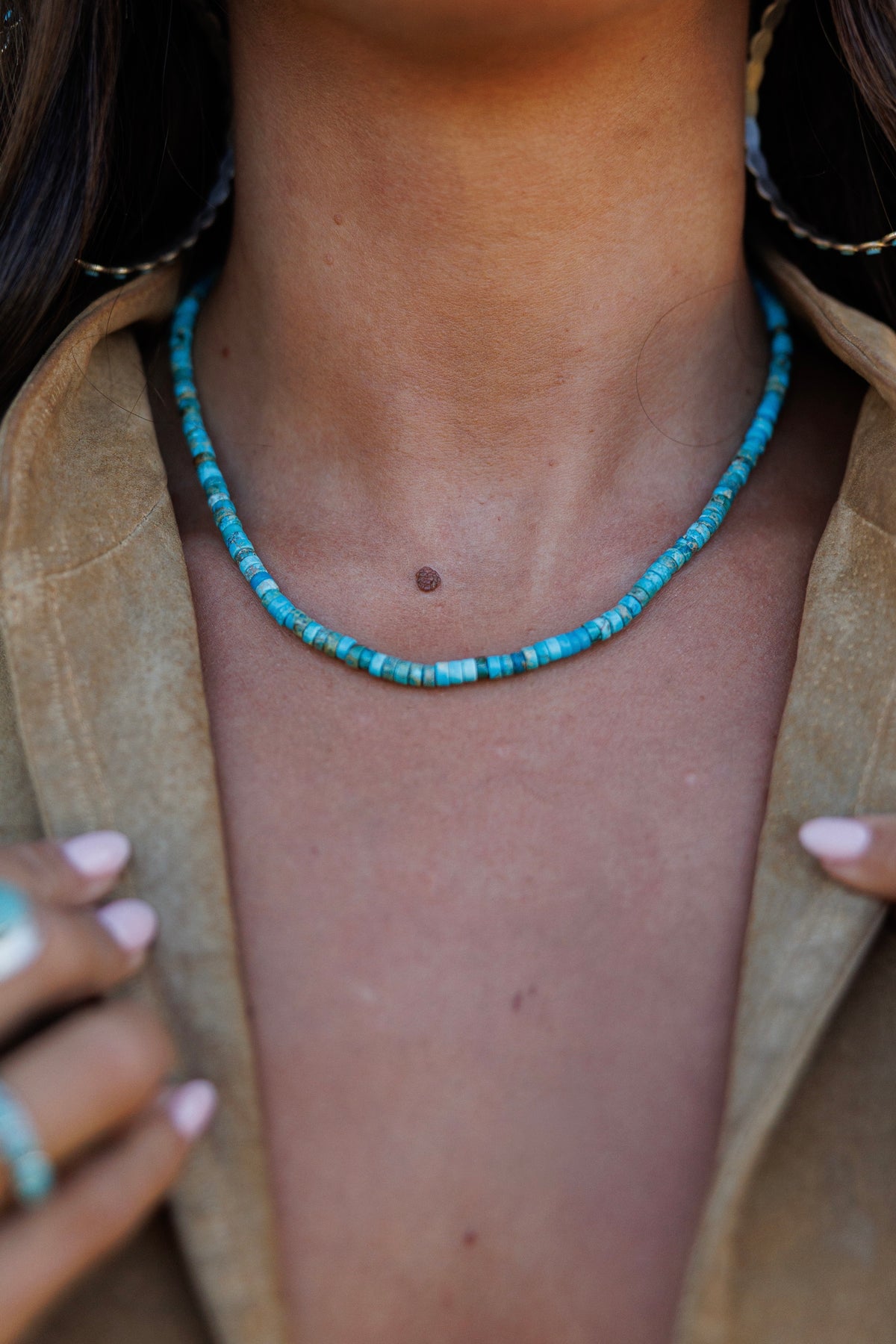 Turquoise Beaded Necklace