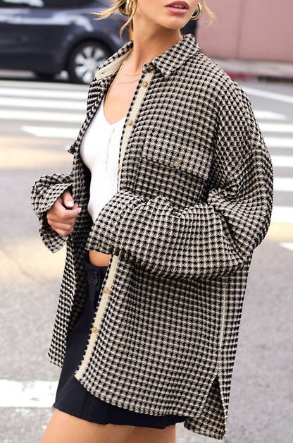 NEW!! "Sienna" Plaid Shacket