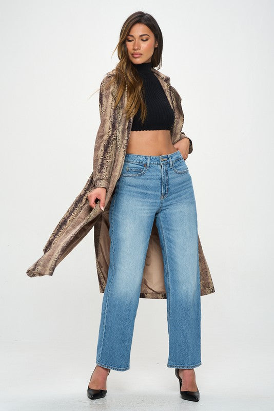 NEW!! The "Downtown” Duster in Snakeskin