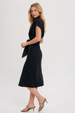 NEW!! Stella Button Down Dress in Black