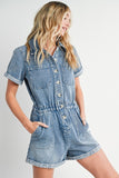 NEW!! Gigi Denim Romper