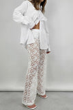 NEW!! Lace Pants in White