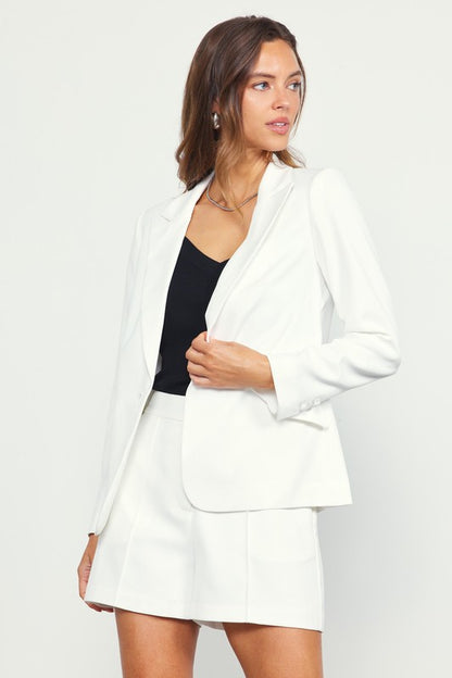 FINAL SALE!! Palais Blazer in White
