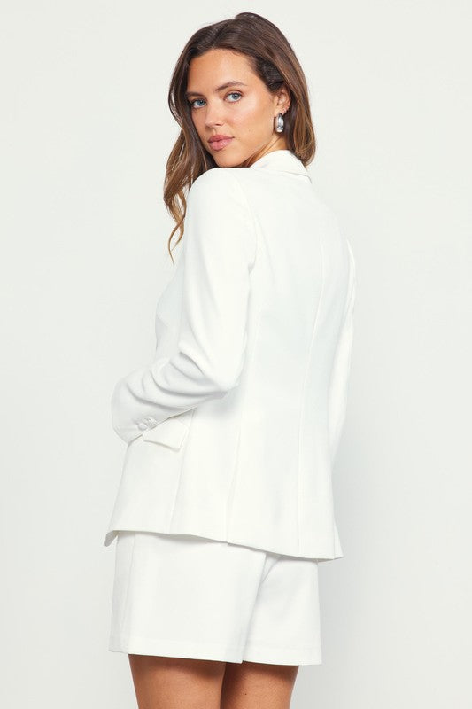 FINAL SALE!! Palais Blazer in White