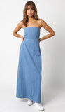 BEST SELLER!! Olivia Denim Maxi Dress